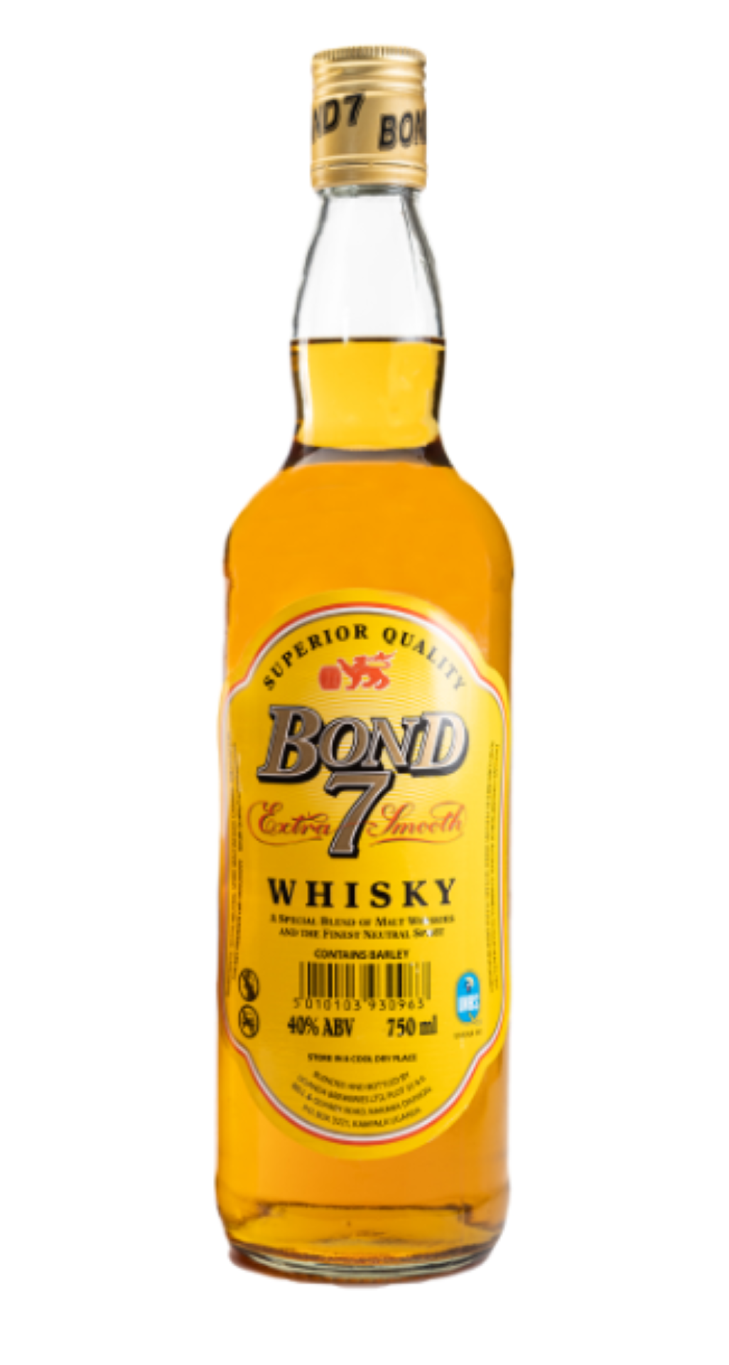 BOND 7 WHISKY 750ML